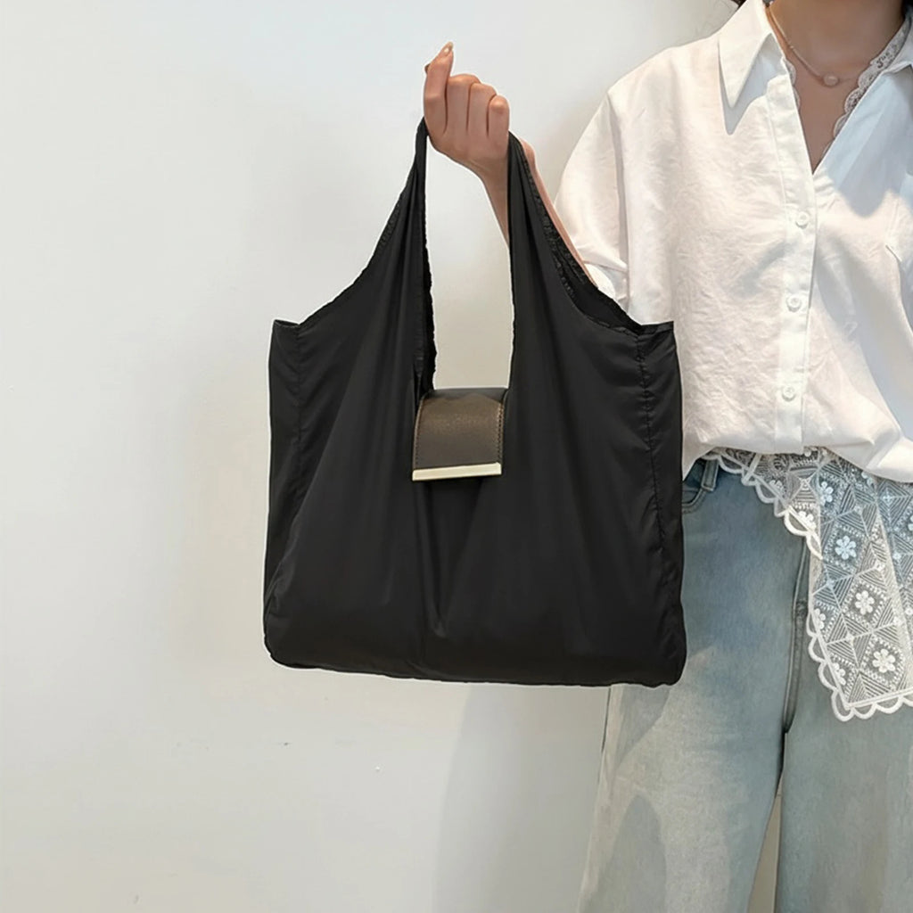 Mini Keychain Foldable Tote Bag