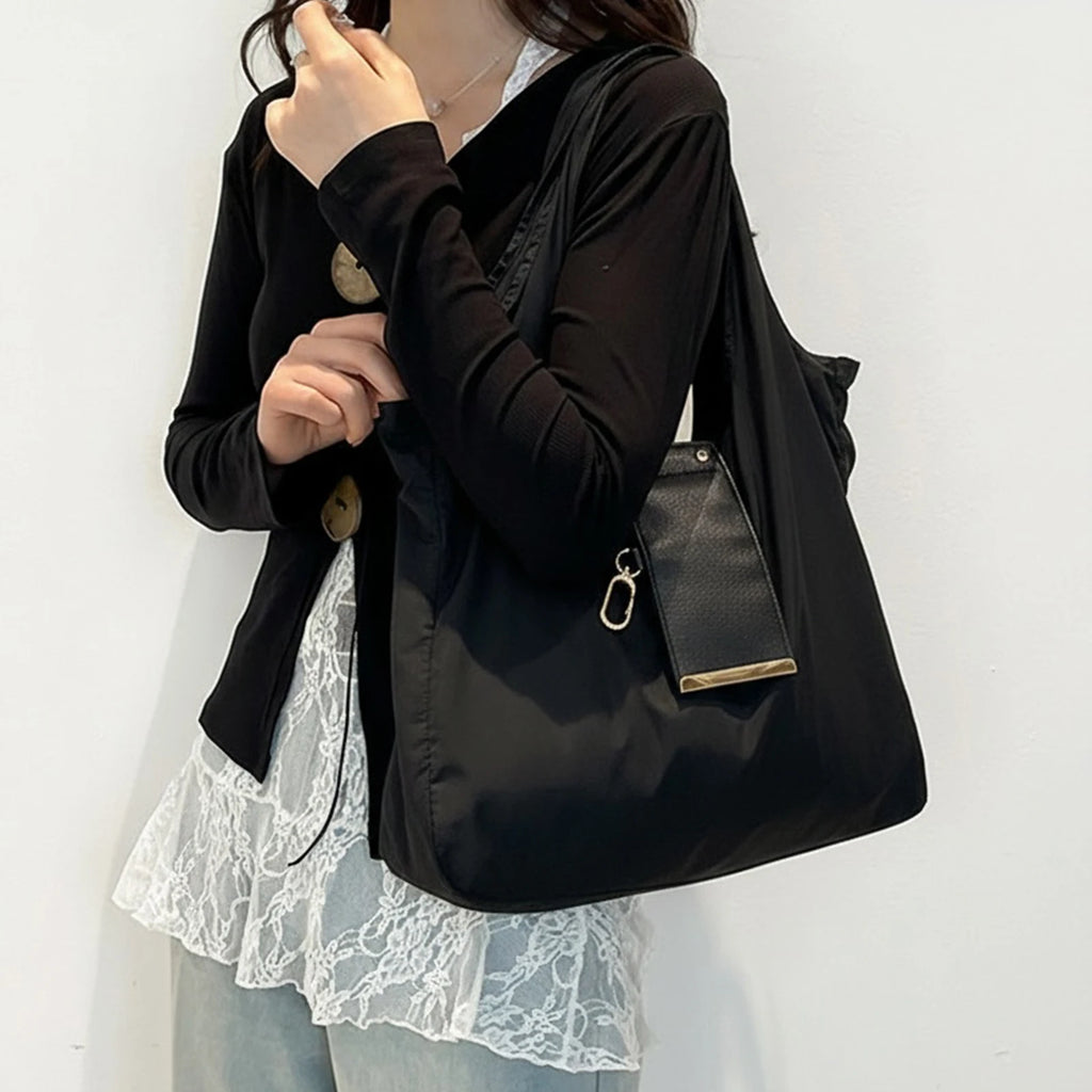 Mini Keychain Foldable Tote Bag