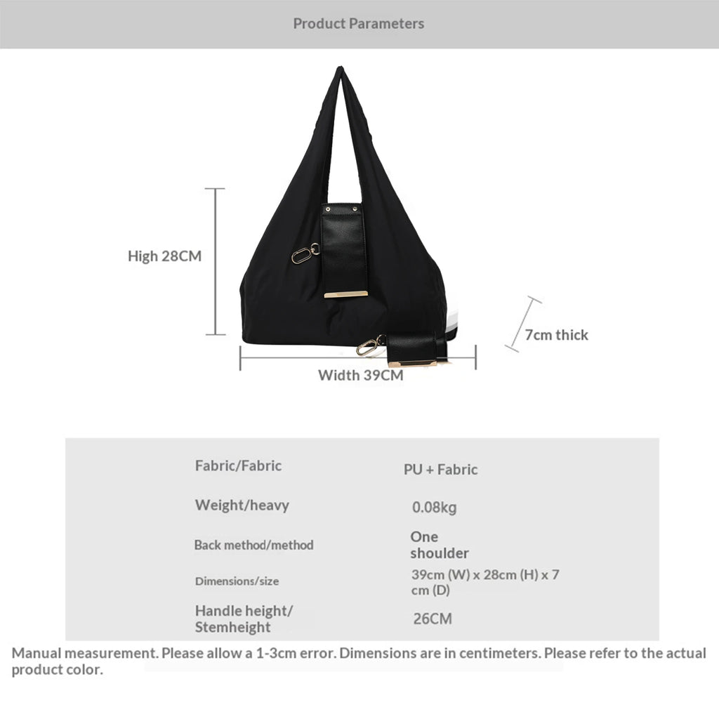 Mini Keychain Foldable Tote Bag